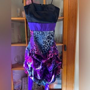 Multi colored Homecoming Dress